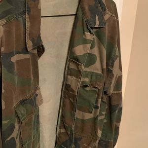 2XL ARMY CAMOUFLAGE JACKET